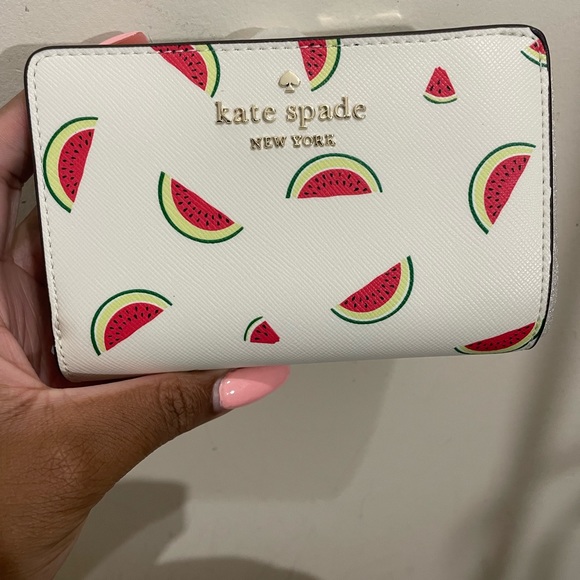 kate spade Handbags - Kate Spade watermelon wallet new with tags